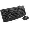 雷柏有线键盘鼠标套装NX1720黑