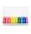 小米（Xiaomi）7号彩虹电池（10粒装）彩色（陕西）第2张高清大图